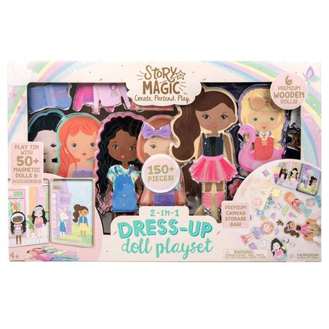 Create Endless Stories with Costo's Story Magic Dress-Up Dolls